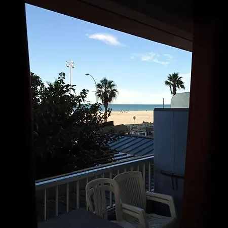 Plage Centre, Petit Cocon Vue Mer דירה קאנט אן רוסיון